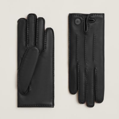 レディス手袋グローブ新品未使用⭐︎限定　エルメス　グローブ　手袋　ファンタジア　ネイビー　19cm